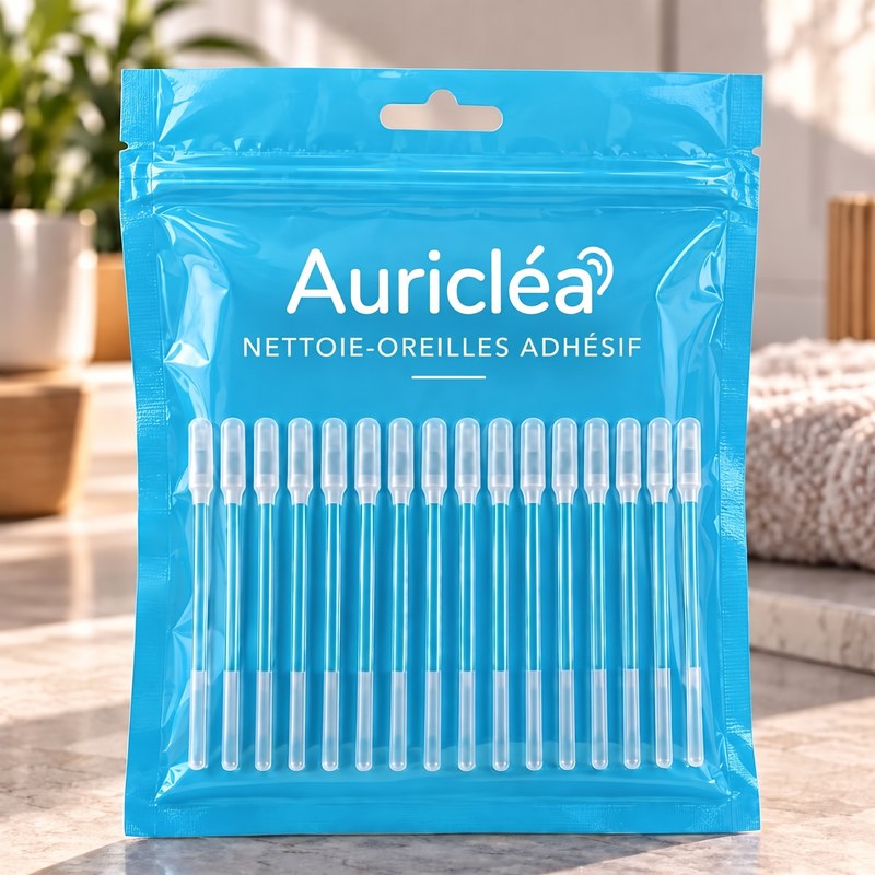 Sachet Auricléa nettoie-oreilles adhésif