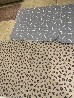 Colette L. avec son tapis Pattéa