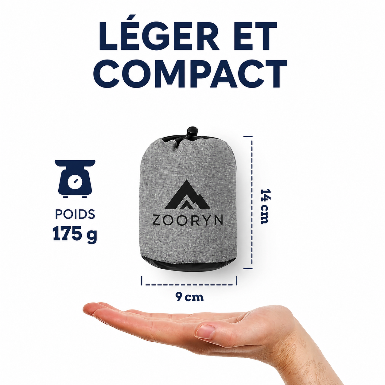 Oreiller gonflable Zooryn - offert