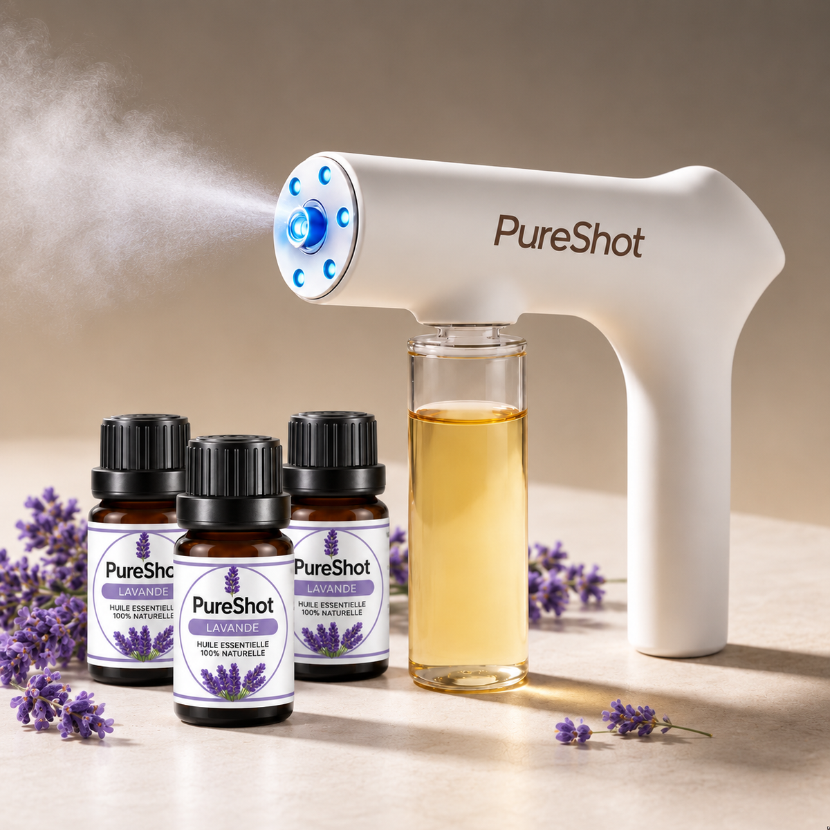 Kit PureShot Complet - Pistolet + 3 Recharges