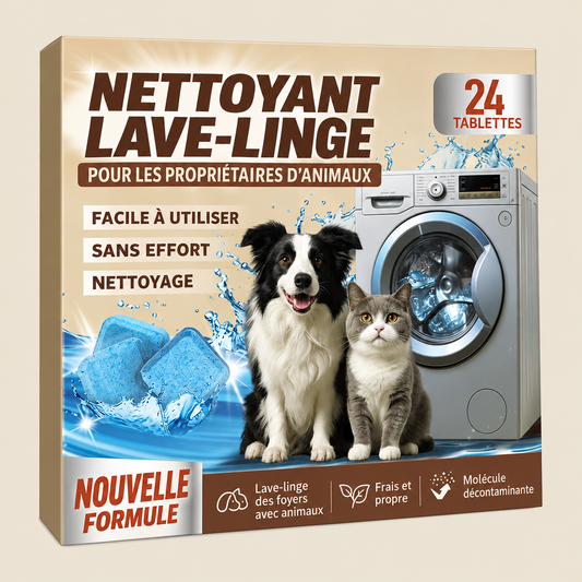 PureWash Nettoyant Lave-Linge Pro, emballage français