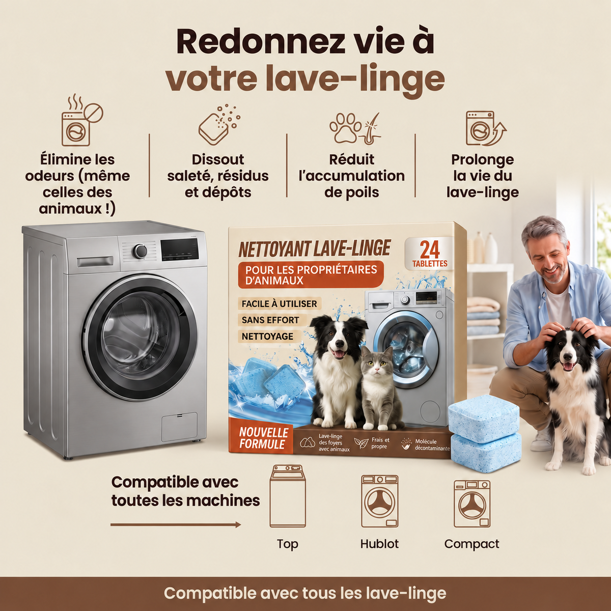 Redonnez vie à votre lave-linge
