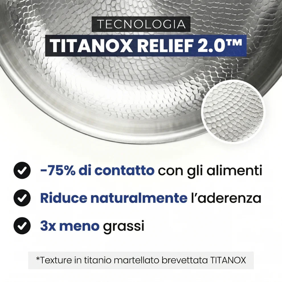 Technologie Titanox Relief 2.0