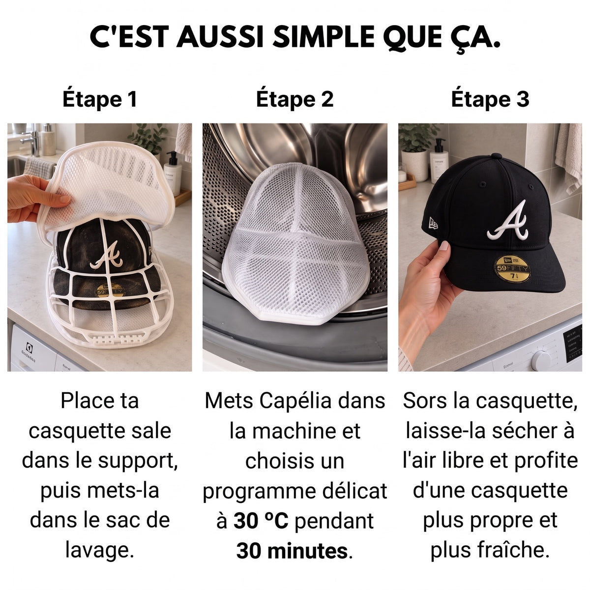 C'est aussi simple que ça, en 3 étapes