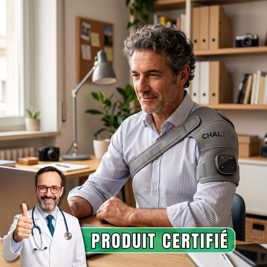 Chaleya, bande chauffante pour l'épaule, produit certifié