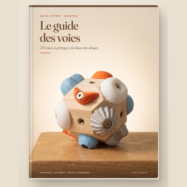 Couverture du Guide des voies Grimpéa offert