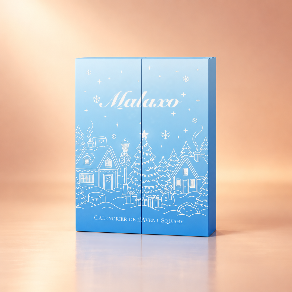 Coffret fermé du calendrier de l'Avent squishy Malaxo