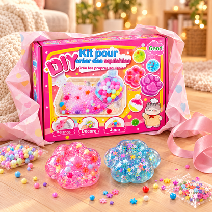 Coffret cadeau Malaxo et squishies