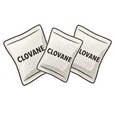 3 sachets Clovane