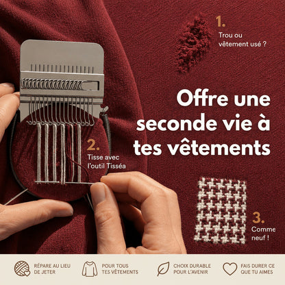 Offre une seconde vie à tes vêtements avec Tisséa